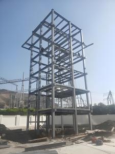 China Telecommunication Custom Steel Building Structural Steel Tower 10m-100m Height wholesale