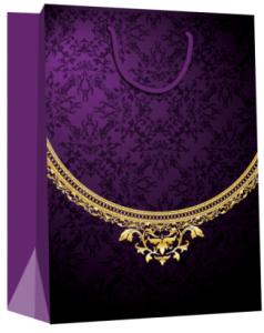 China Jewelry Carry Paper Gift Bags for Jewelry Shops wholesale