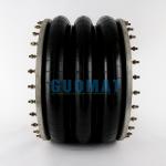 Original GUOMAT 3H630376 Triple Convoluted Air Spring For Industrial Equipment