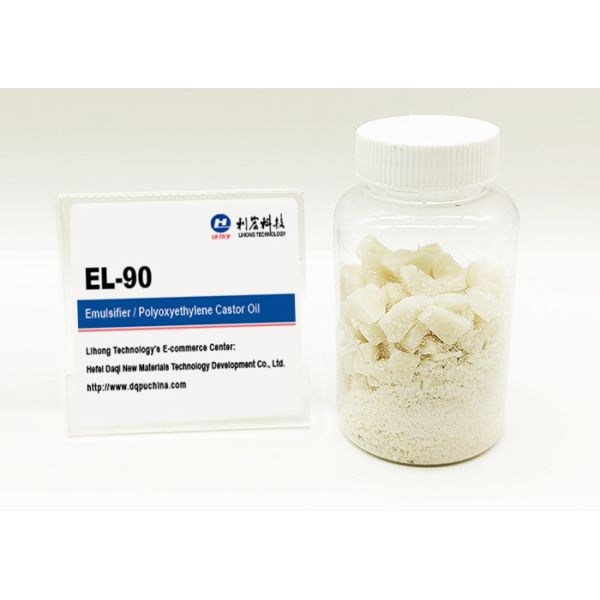 Emulsifier EL-60 Cremophor EL-80 Polyoxyethylene Castor Oil EL-90 Ethoxylated Hydrogenated Castor Oil  Surfactant