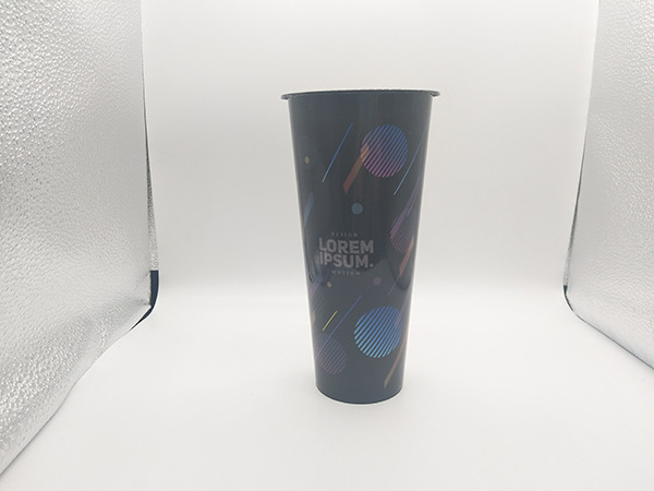 Yogurt Food Iml Plastic Containers With 3D Lenticular Printing