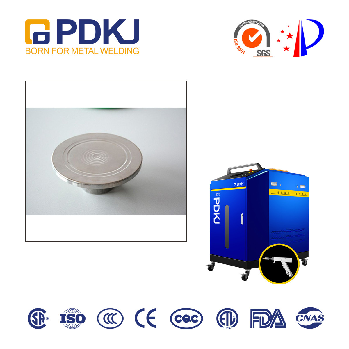 2000W Laser Spot Laser Welding Machine TIG MIG