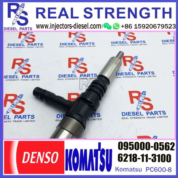 PC600-8 Komatsu Fuel Injectors SAA6D140E 6218-11-3101 6218-11-3110 6218-11-3100