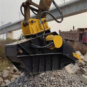 China 3450 KG 20 - 30 Tons Excavator Crusher Bucket 0.74M3 Bucket Capacity wholesale