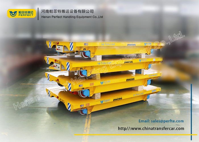 Customization Electric Railway Motorized Industrial Transfer Trolley