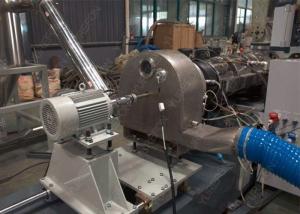 China 38CrMoAl Plastic Recycling Granulator Machine , PVC Hot Cutting Plastic Pelletizing Equipment wholesale