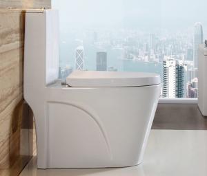 China Bathroom Porcelain One Piece Toilet Elongated Sanitary Ware Toilet wholesale
