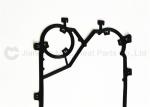 Black Heat Gasket , Plate Heat Exchanger Suppliers Heat Transfering Lightweight