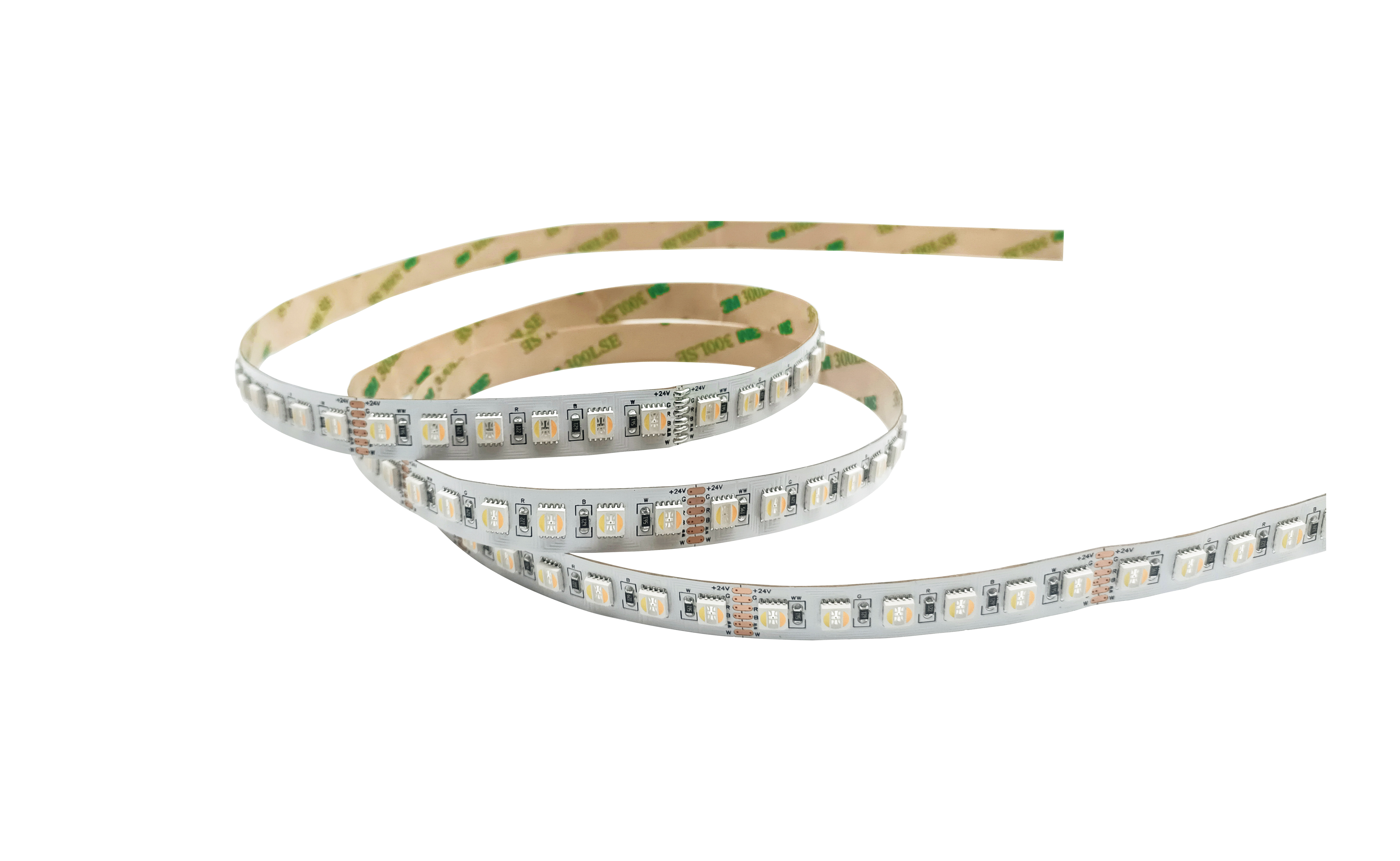 RGB Flexible SMD 5050 LED Strip Light IP20 120 Degrees Beam Angle
