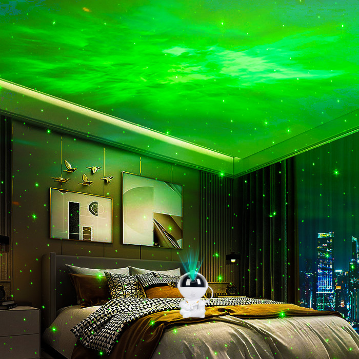 Kids Room Galaxy Space Star Projector 360 Degree Adjustable Multiscene