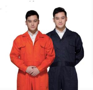 China High Visibility Flame Retardant Insulated Coveralls With 80% Polyester 20% Cotton wholesale