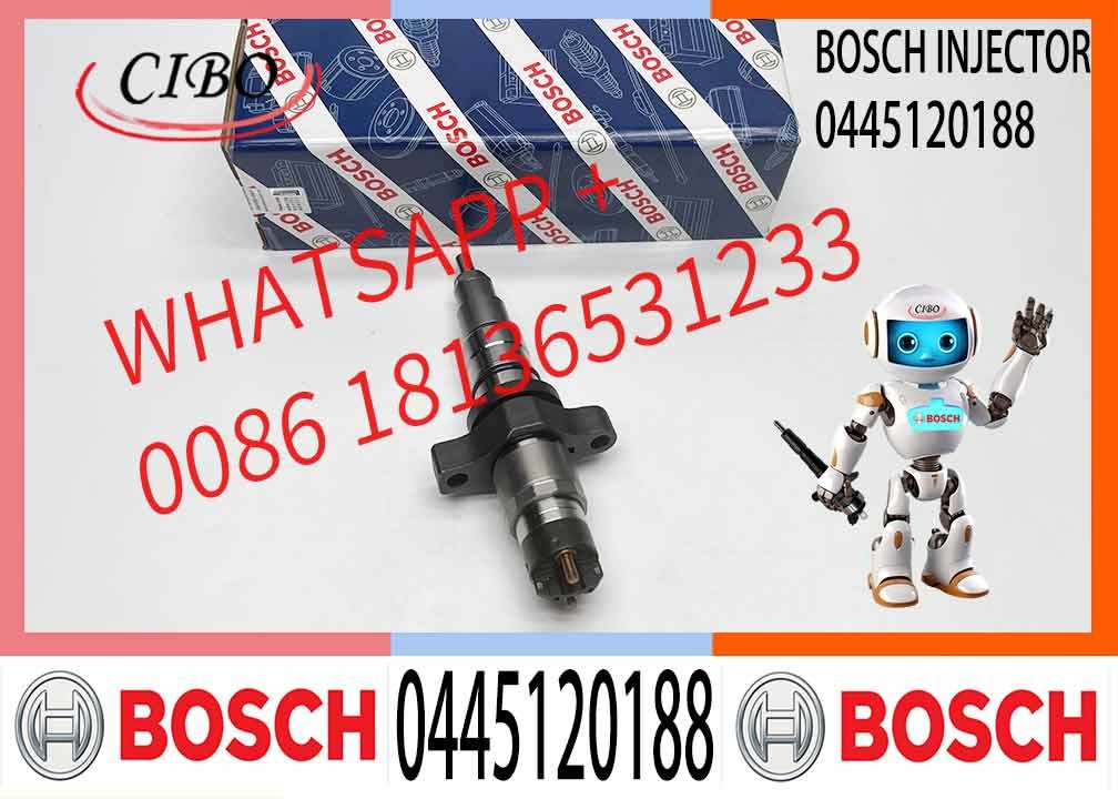 0445120188 4994928/68086182/098643 Injector 0 445 120 188 Nozzle DLLA146P2124 Valve F00RJ01714 F00RJ02004