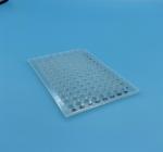 Transparent 0.1ml PCR 96 Well Semi Skirted PCR Plate