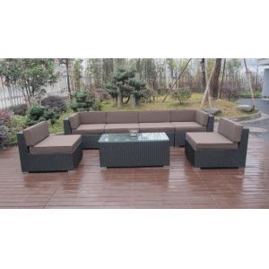 Low price garden rattan furniture