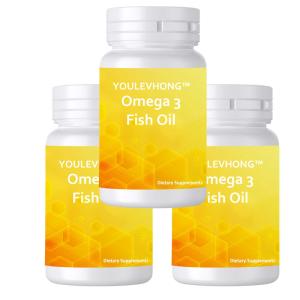 China YOULEVHONG® Omega 3 Fish Oil The Popular Dietary Supplement for Joints Heart Brain Health 60 Capsules wholesale
