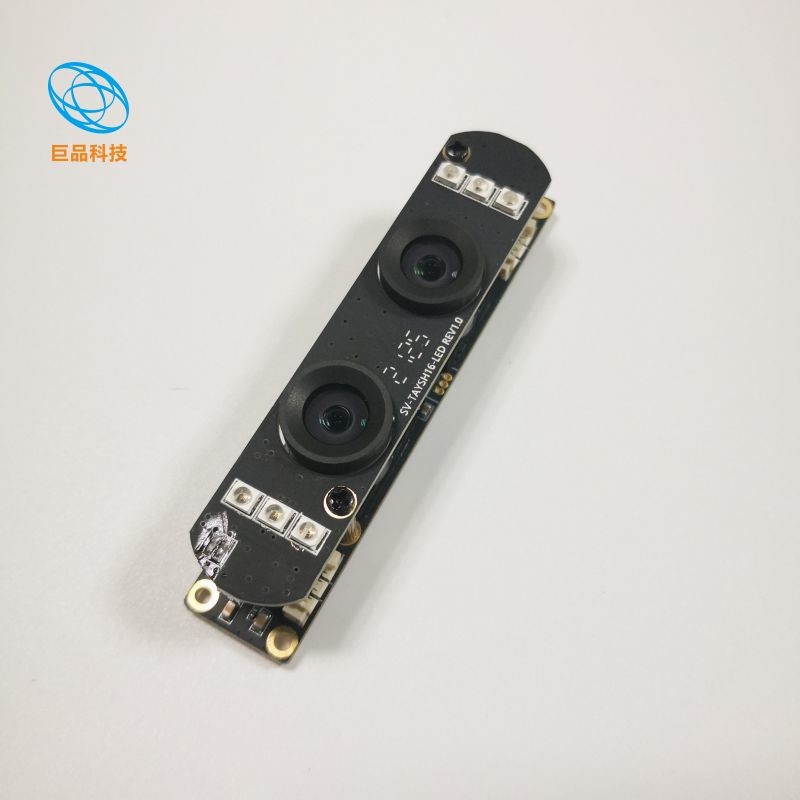 JP-02S205 1080P (2MP+2MP) Dual-Lens Hardware Wide Dynamic Range Camera Module LENS (IR) 650nm / 850nm