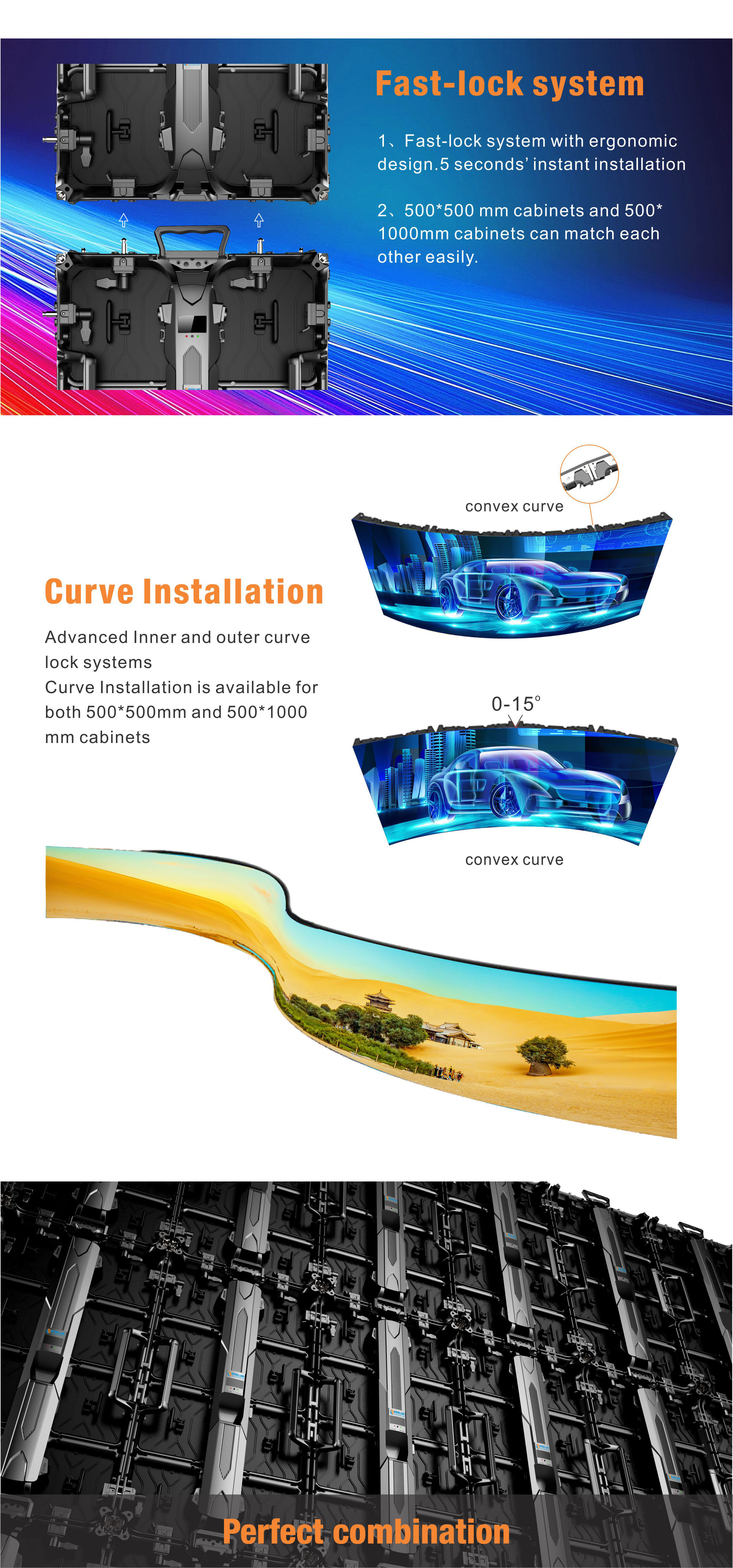 Indoor TV Program 1000nits 1500cd/sqm Stage LED Screen IP20
