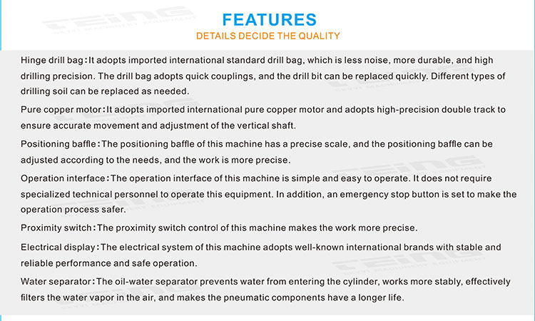 Woodworking 3-in-1 Minifix Drilling Hinge Drill Boring Punch Machine for Furniture Making