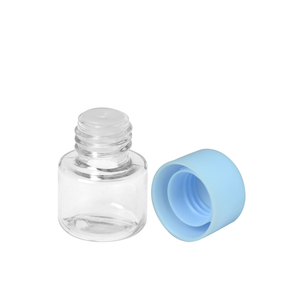 High Quality Cosmetic Packaging 10ML&50ML Empty Plastic PETG Round Bottle Toner Mini Lotion Sample Bottles