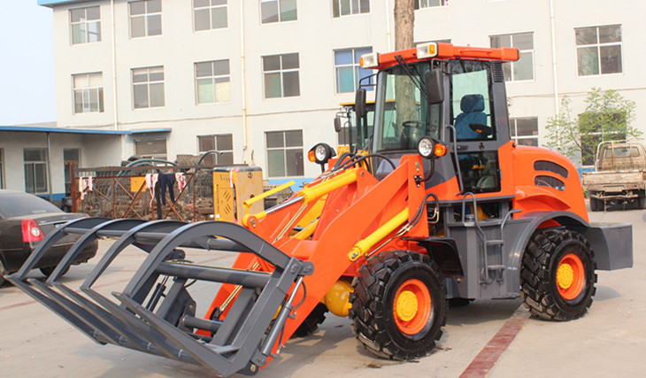 Chinese wheel loader with backhoe type with ce