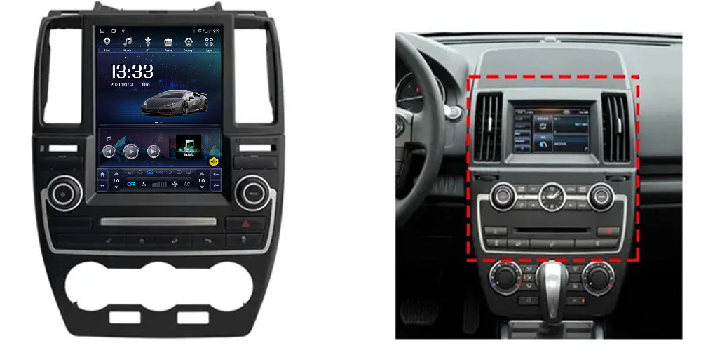 256GB ROM 9.7'' Car DVD GPS Video For Land Rover Freelander 2 LR2 2007-2015