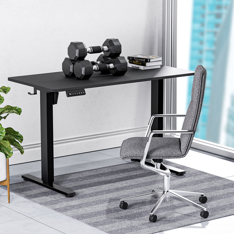 Modern Design Electric Height Adjustable Office Desk with Eco-Friendly Partical Board