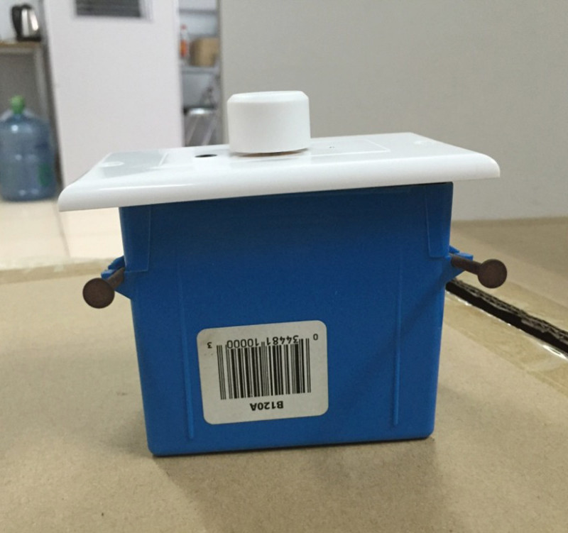 White Wall Rotary Knob Volume Control Impedance Matching For Ceiling Speakers Bluetooth Amplifier