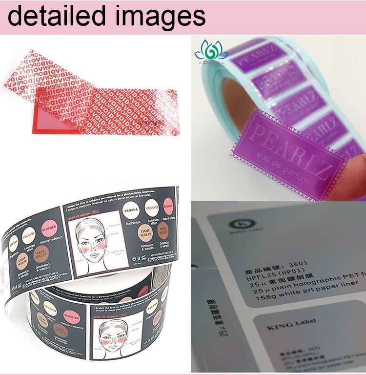 Anti Counterfeiting 2D Tamper Evident Security Labels , Tamper Proof Hologram Stickers