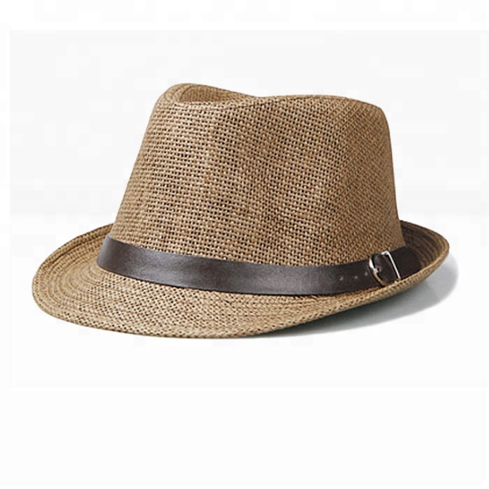 Panama Man juzz hat , Summer Brim Straw hat Fedora Beach Trilby