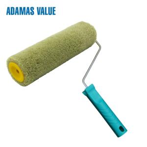China Green Fabric Wall Paint Roller , Acrylic Brush Professional Paint Roller wholesale