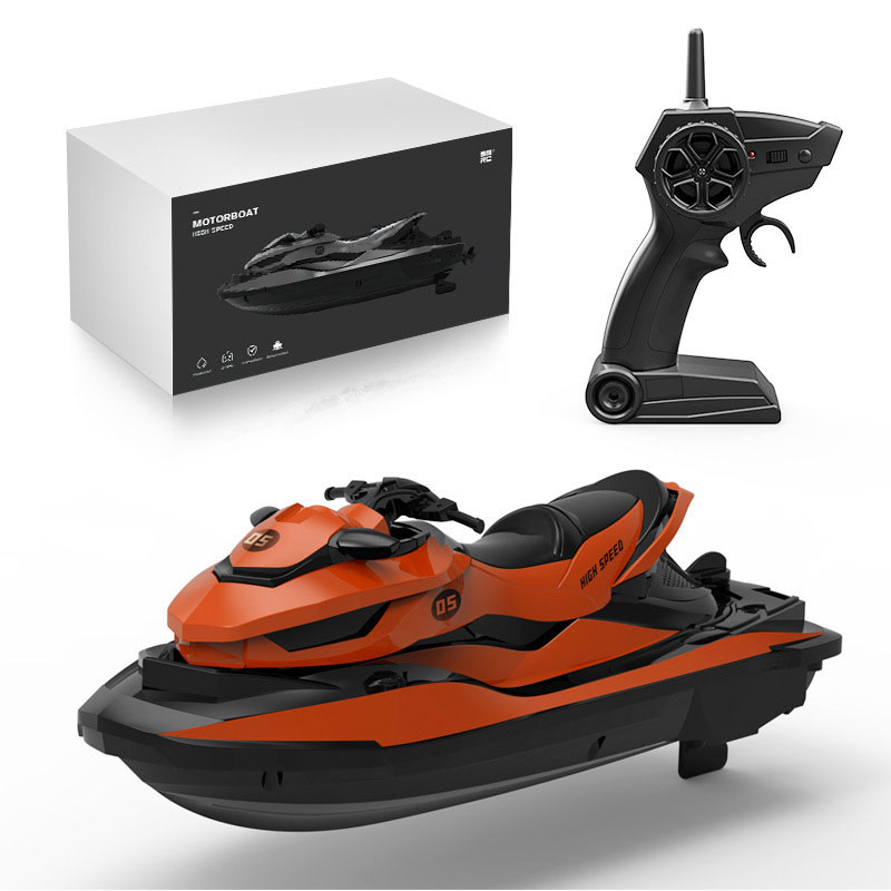Water Sports Electric Motorboat Children'S Toy with 2.4g Control Channels Speed Boat