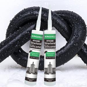 China Weatherproof Structural Silicone Sealant , Flexible Structural Glazing Adhesive wholesale