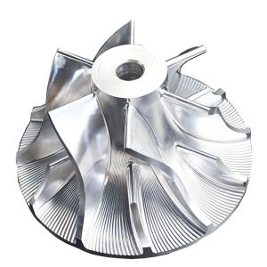 China 6063 5 Axis CNC Parts Impeller Custom CNC Aluminum Parts Precision 0.005mm ISO9001 2008 wholesale