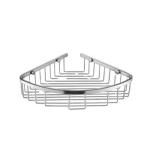 Brushed Bathroom Corner Shelf Stainless Steel SUS304 Single Layer