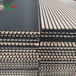 China Tasteless Sound Acoustic Panel Wood Slat For Interior Decoration Wall wholesale