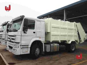 China Diesel 4x2 Compactor Garbage Truck 16000kg Waste Collection Truck wholesale