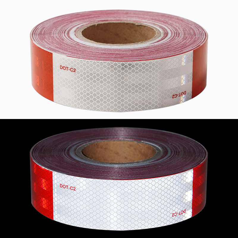 Acrylic Prismatic DOT C2 Reflective Tape Reflective Sticker For Trucks