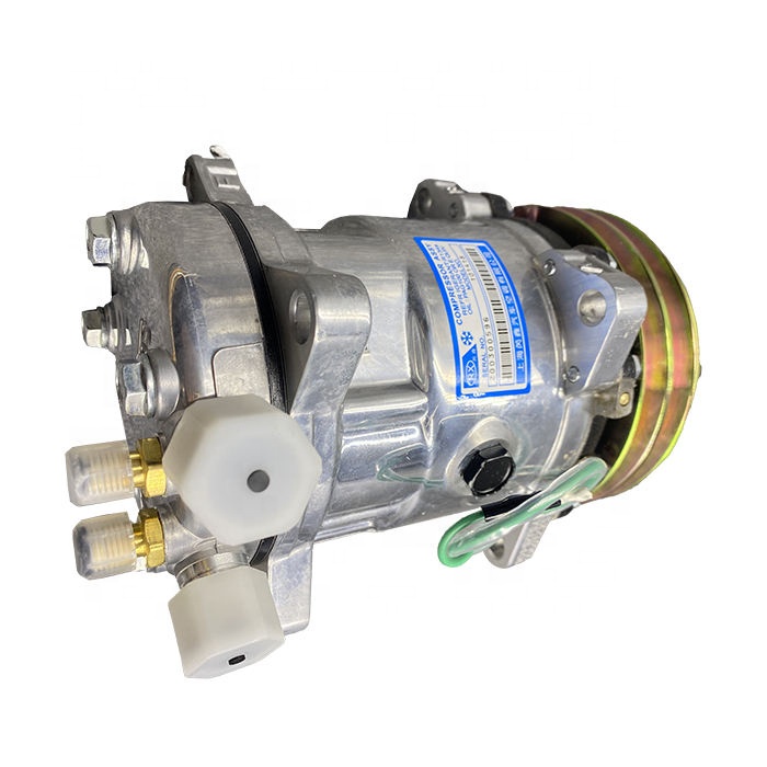 24V Heavy Truck Parts Air Conditioning Compressor for Shantui 23Y-58B-03000 263-58-01000 Enhance Your Truck's Performance