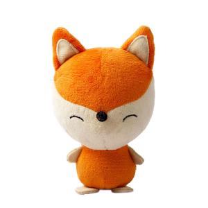 China Cartoon Fox Plush Doll 20cm With Polypropylene Cotton Filling wholesale