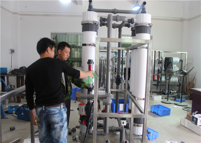 PVC PVDF PES Ultrafiltration Membrane System 10TPH UF Water Treatment