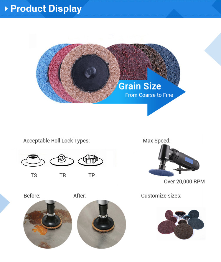 2 Inch Quick Change Abrasive Discs