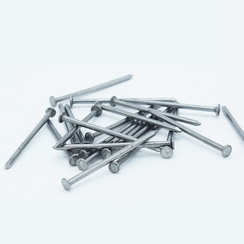 Q195 or Q235 Polished Iron Wire Flat Head Wooden Nails for Construction in Various Grades