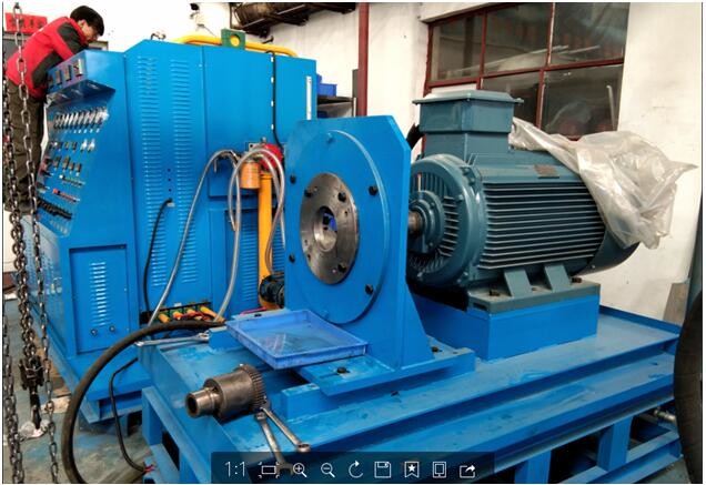 75-160KW hydraulic pump testing bench With CE And SIEMENS PLC