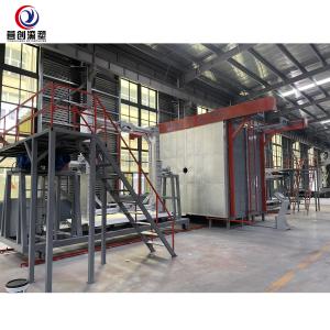 China Fast Heating Adjustable Speed Shuttle Rotomolding Machine Heat Balance wholesale
