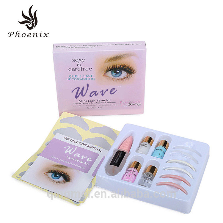 Cheap Wholesale Eyelash Lift Kit Permanent Eyelash Curling with Rods Glue And Cleaner tools For Beauty Salon Or private