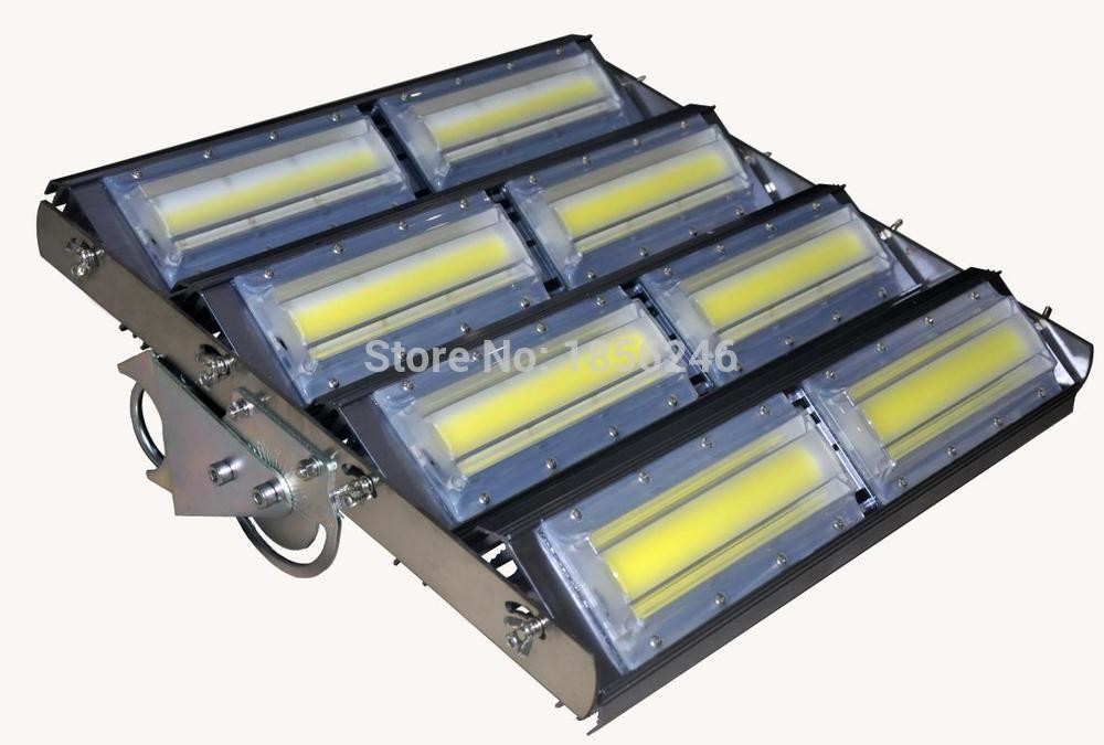 Bridgelux cob 500W led flood light high 500W led high bya light 140LM/W Red green green blue yellow color with AC85-265V