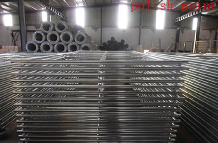 PVC Coated 100x100mm Portable Chain Link Fence 12ft Temporary Site Fence