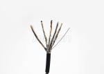 Waterproof S / FTP Copper Network Cable , Solid Bare Copper Network Cable 0.5m