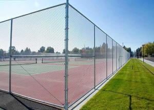China Electric Galvanized Wire Diamond Chain Link Fence 60mm X 60mm Hole wholesale