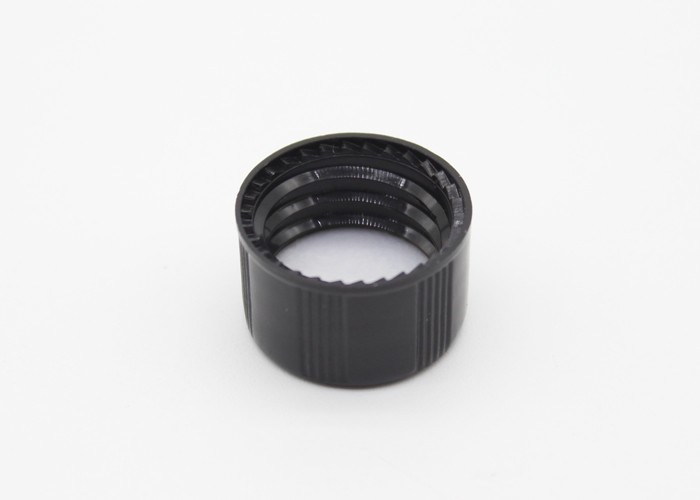Customized Color Plastic Screw Caps 13 Mm Capacity With PE Gasket
